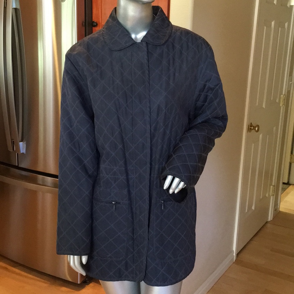 BOBBY JONES | Quilted Silk Jacket Coat